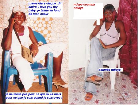 des amies d'enfances  je vous aimes